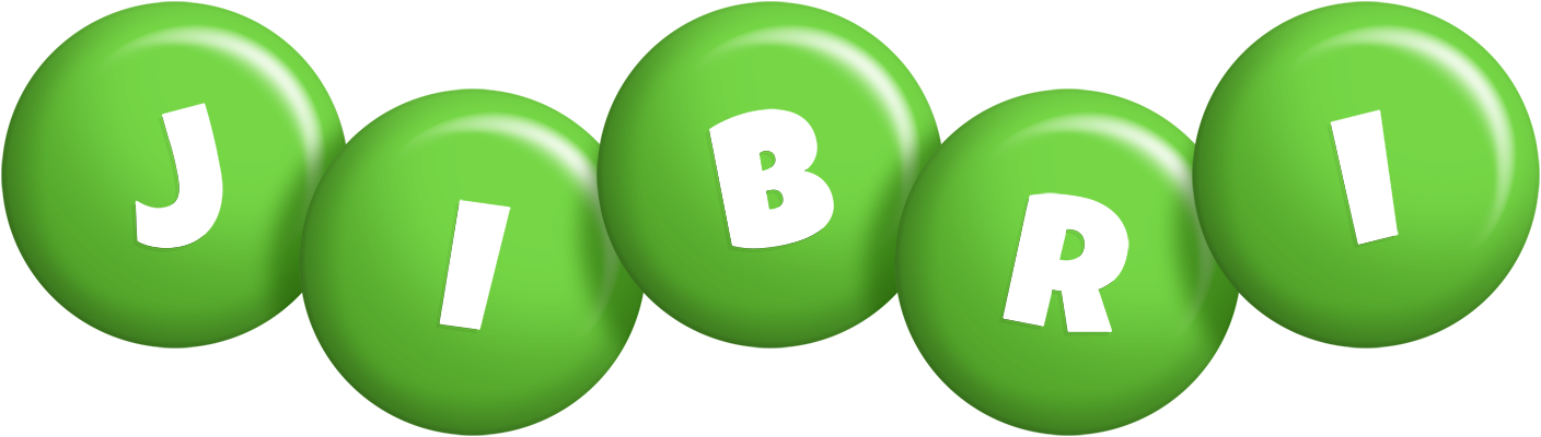 Jibri candy-green logo