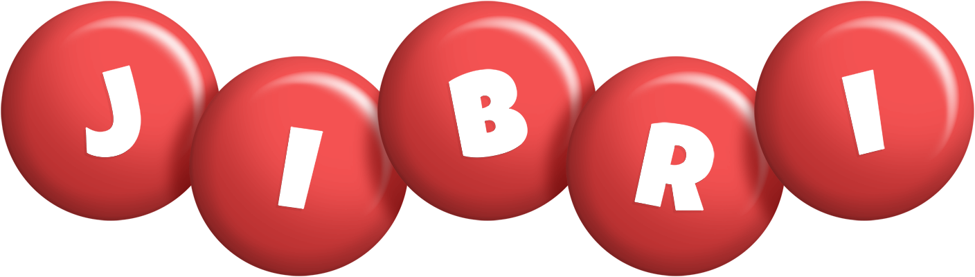 Jibri candy-red logo