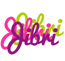 Jibri flowers logo