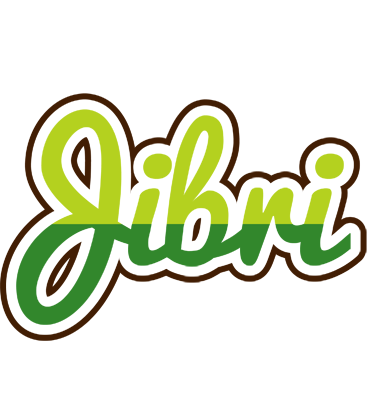 Jibri golfing logo