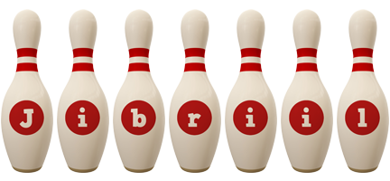 Jibriil bowling-pin logo