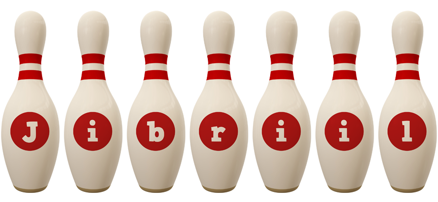 Jibriil bowling-pin logo