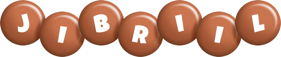 Jibriil candy-brown logo