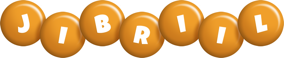 Jibriil candy-orange logo