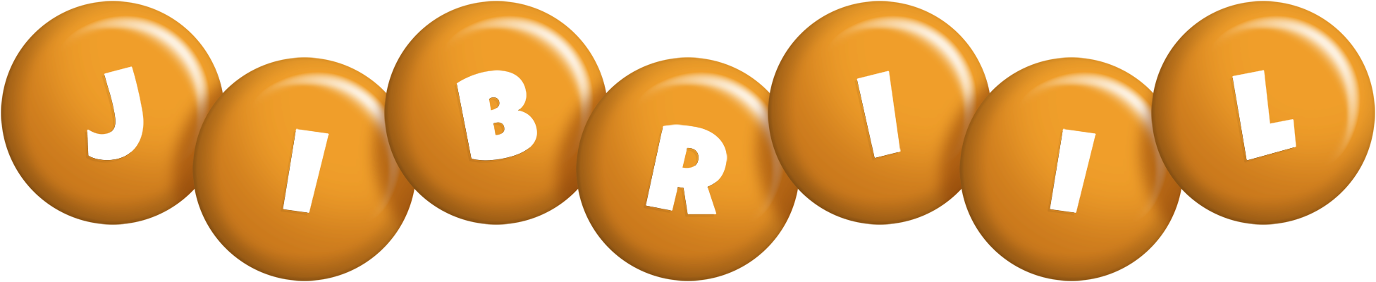 Jibriil candy-orange logo
