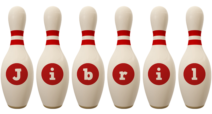 Jibril bowling-pin logo