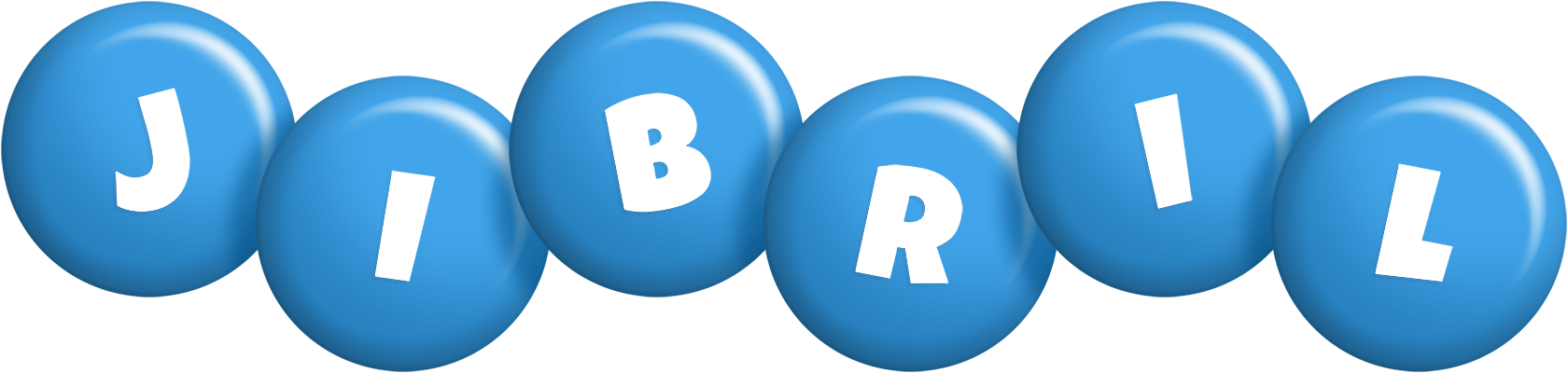 Jibril candy-blue logo