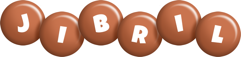 Jibril candy-brown logo