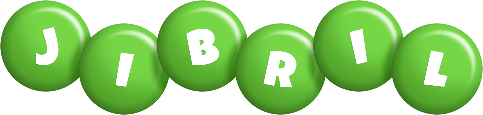 Jibril candy-green logo