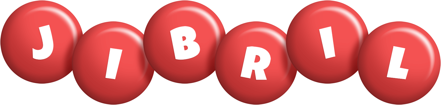 Jibril candy-red logo