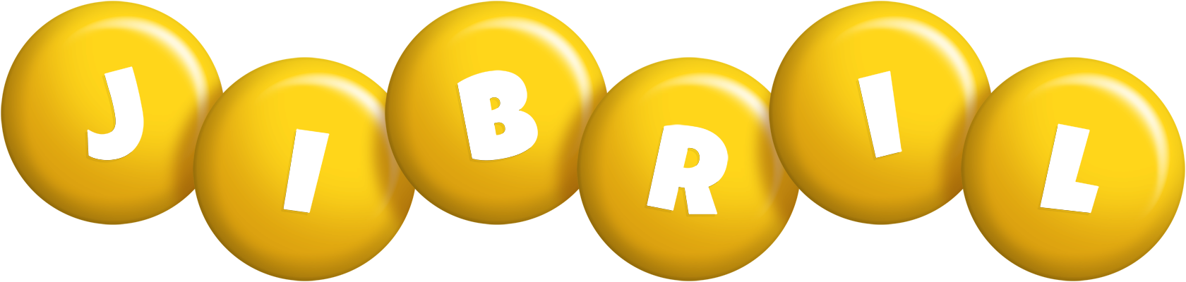 Jibril candy-yellow logo