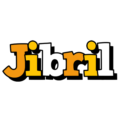 Jibril cartoon logo