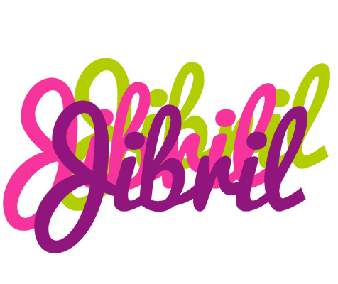 Jibril flowers logo