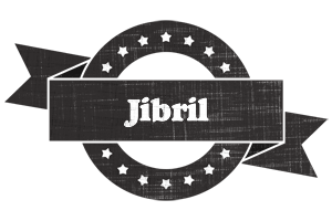 Jibril grunge logo