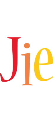 Jie birthday logo