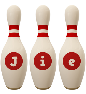Jie bowling-pin logo