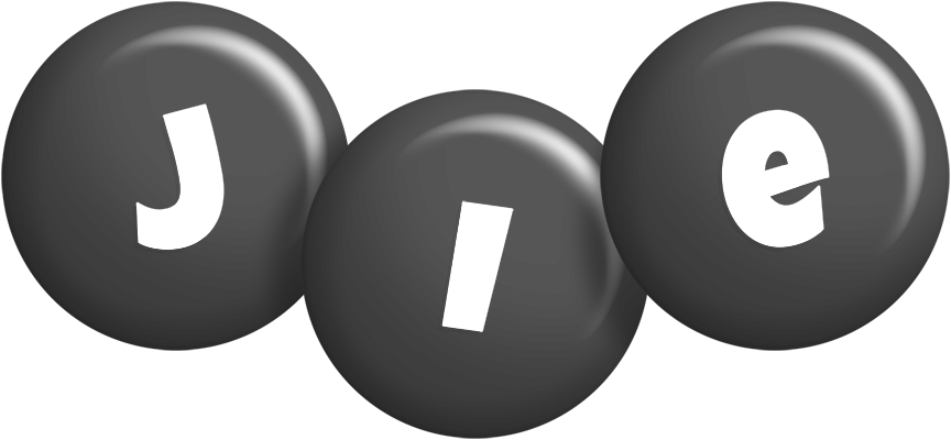 Jie candy-black logo
