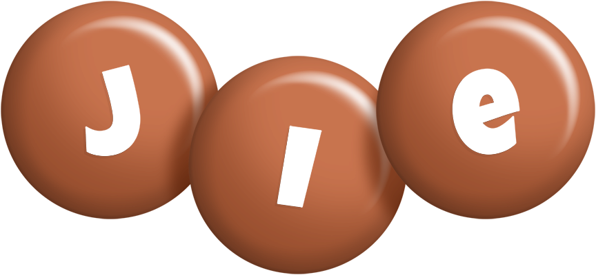 Jie candy-brown logo