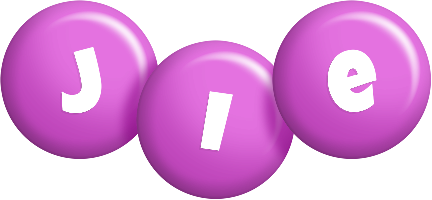 Jie candy-purple logo