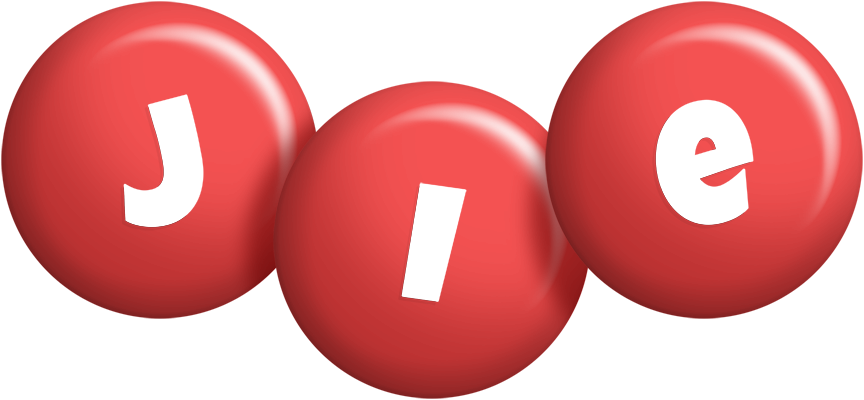 Jie candy-red logo