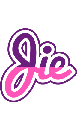 Jie cheerful logo