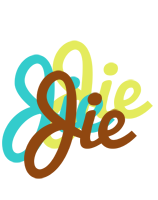 Jie cupcake logo