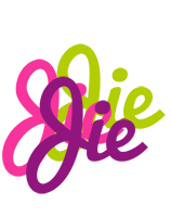 Jie flowers logo