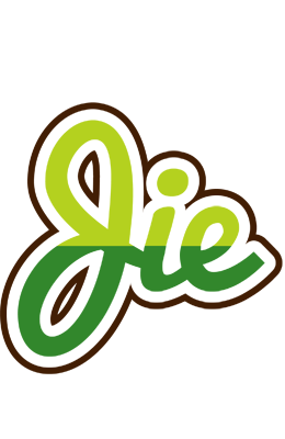 Jie golfing logo