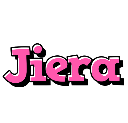 Jiera girlish logo