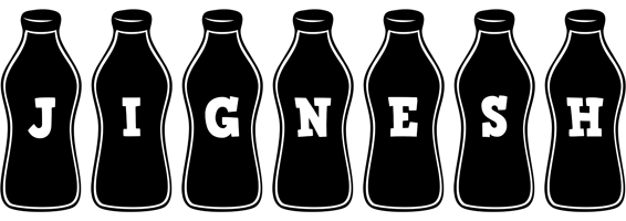 Jignesh bottle logo