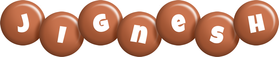 Jignesh candy-brown logo