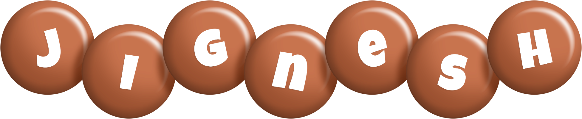 Jignesh candy-brown logo