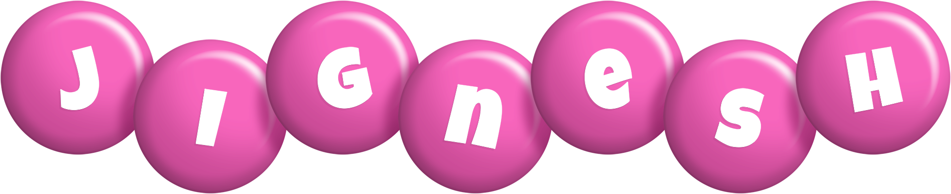 Jignesh candy-pink logo