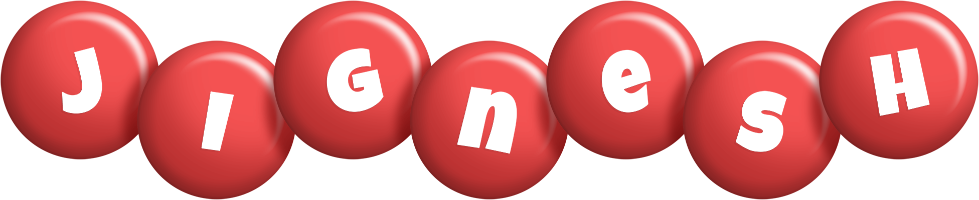 Jignesh candy-red logo