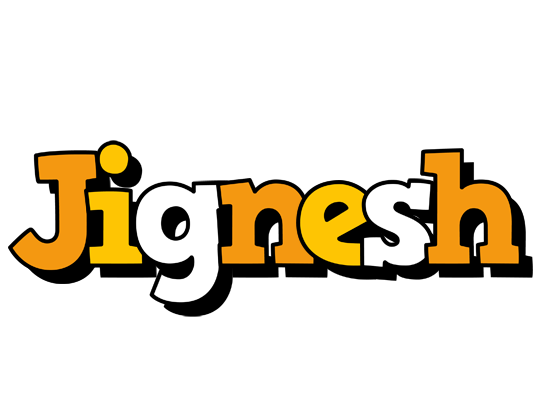 Jignesh cartoon logo