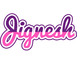 Jignesh cheerful logo