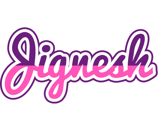 Jignesh cheerful logo