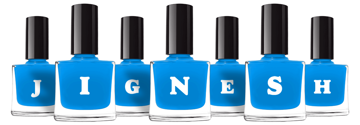 Jignesh glossy logo