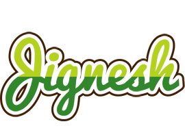 Jignesh golfing logo