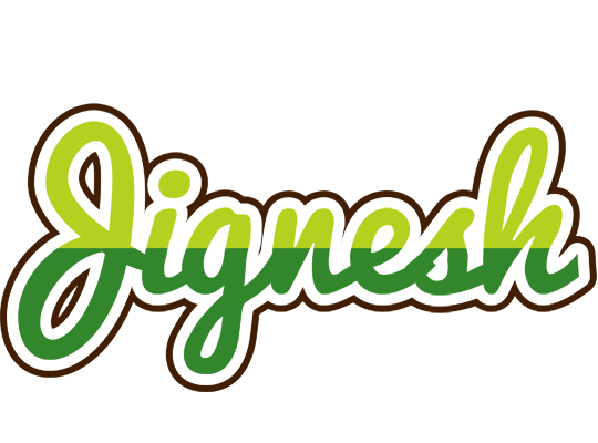 Jignesh golfing logo