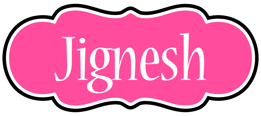 Jignesh invitation logo