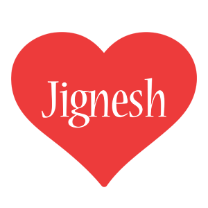 Jignesh love logo