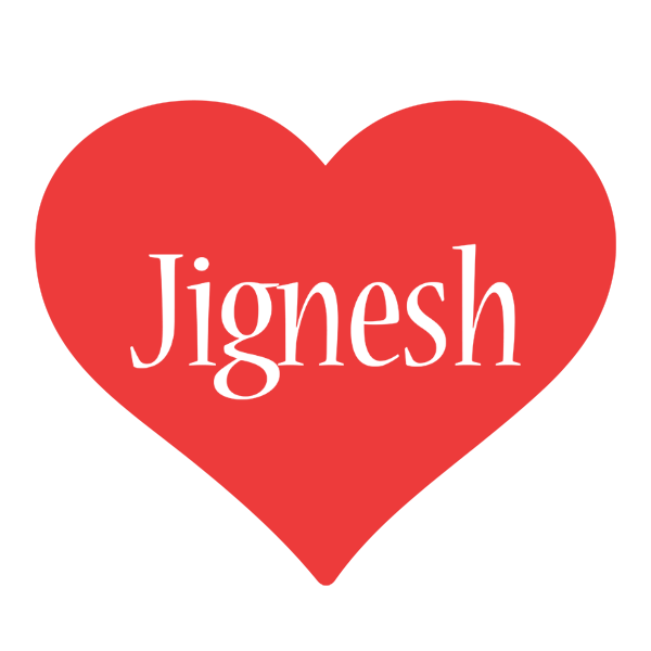 Jignesh love logo