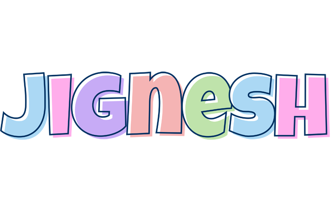 Jignesh pastel logo