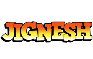 Jignesh sunset logo
