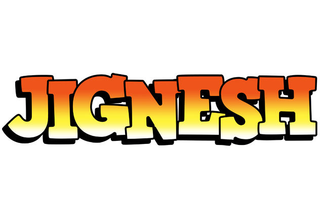 Jignesh sunset logo