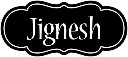 Jignesh welcome logo