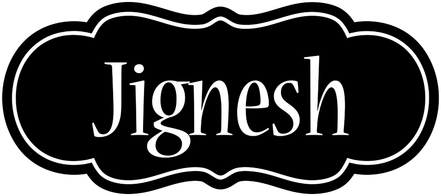 Jignesh welcome logo