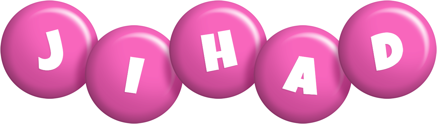 Jihad candy-pink logo