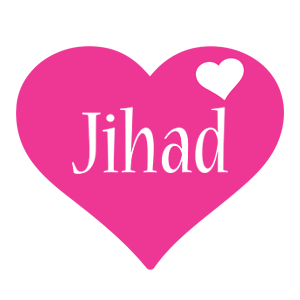 Jihad love-heart logo